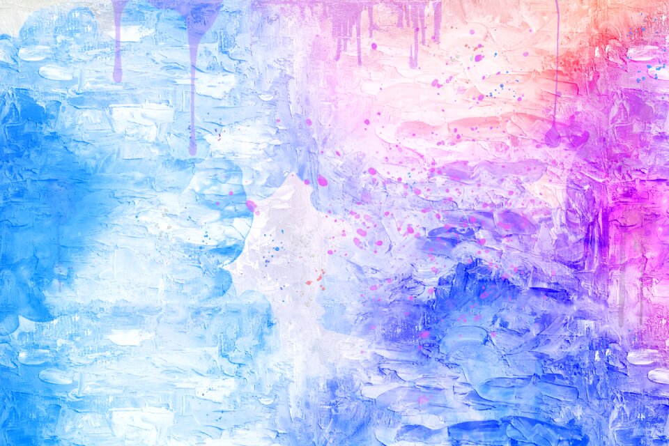 Watercolor vintage colorful