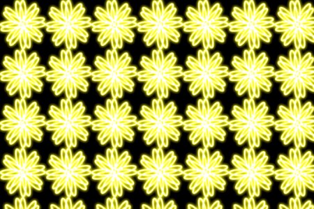 Shining glowing yellow background