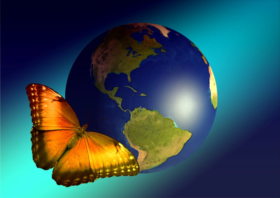 World planet continents