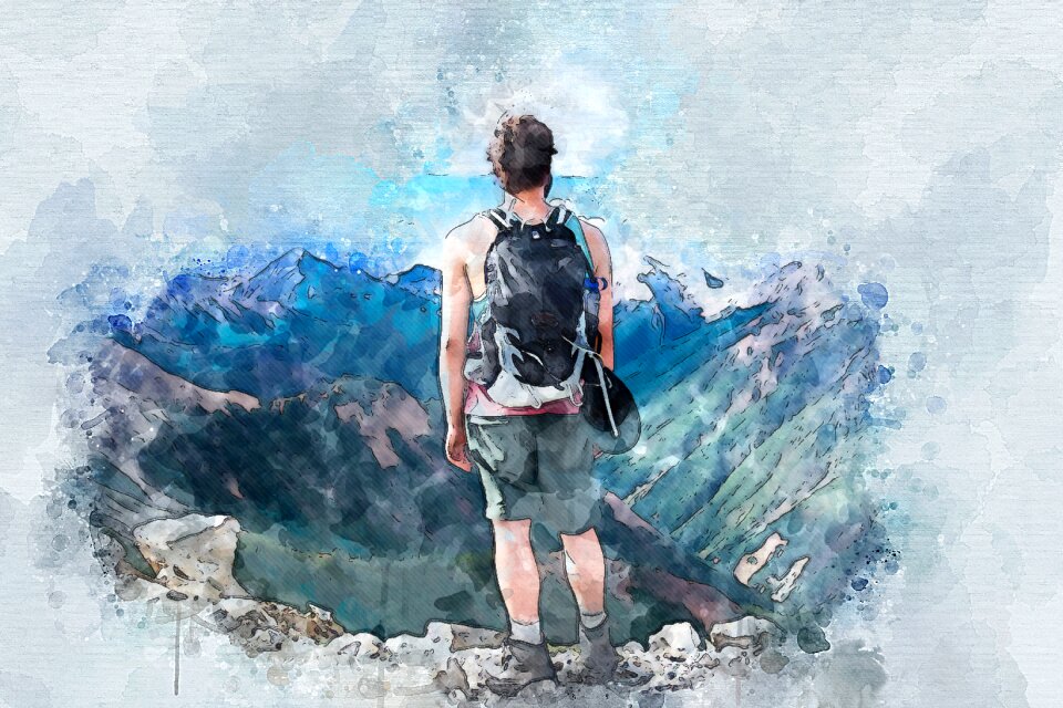Painting watercolour creative