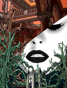 The art of girl beauty