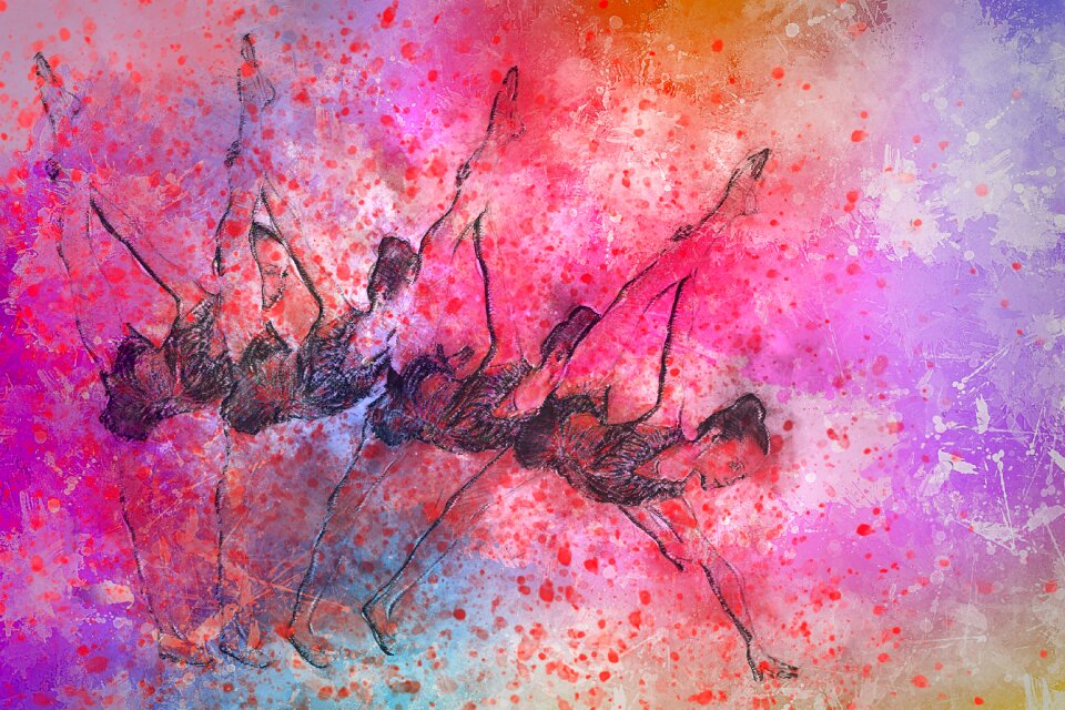 Dancer ballerina female