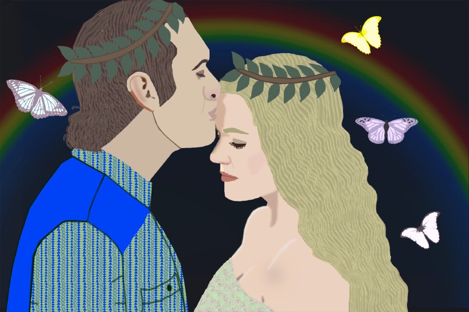 Butterflies digital art Free illustrations