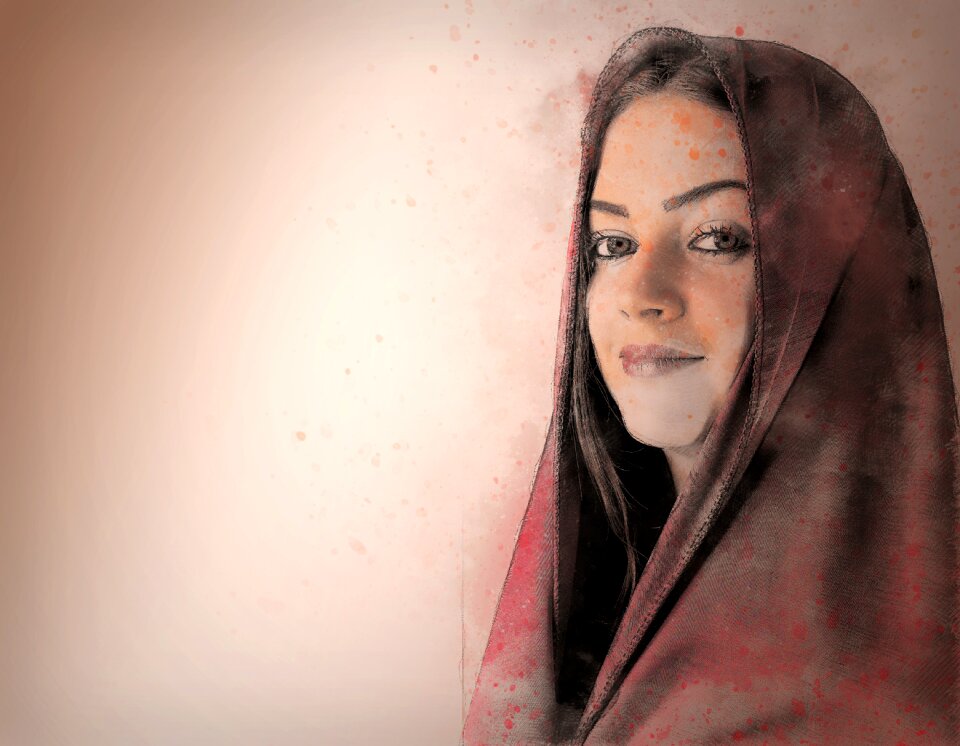 Young female beauty
