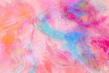 Watercolor vintage colorful