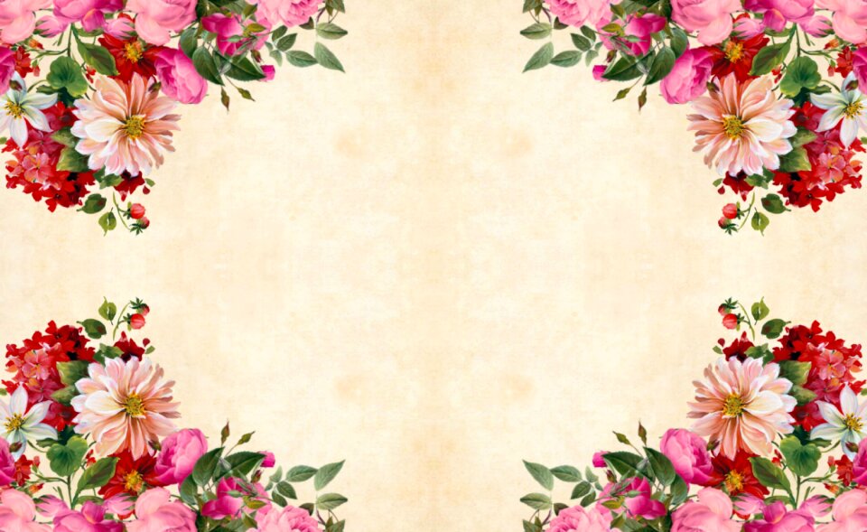 Vintage roses bouquet