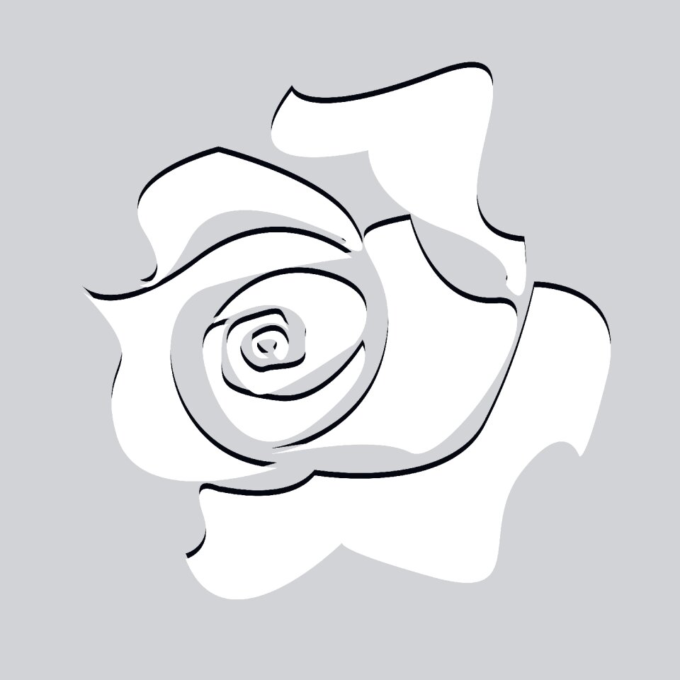 White flower Free illustrations