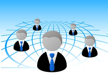 Networking grid globe
