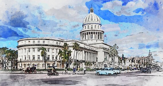 Architecture landmark historic
