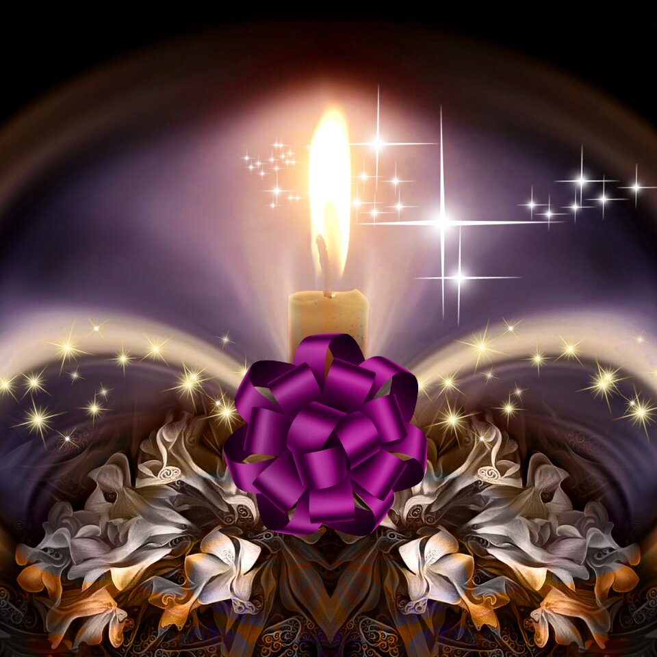 Advent decoration lights