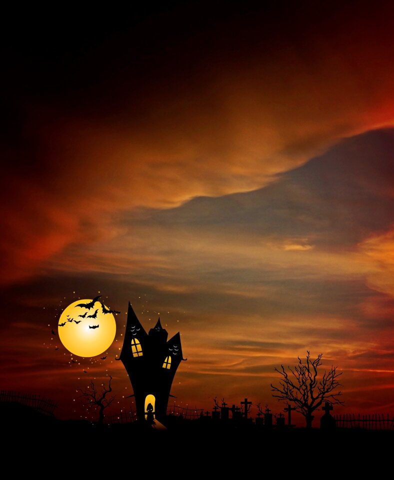 Dusk atmosphere mystical