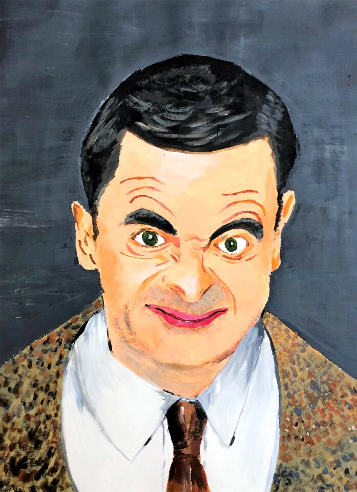 Portrait painting art