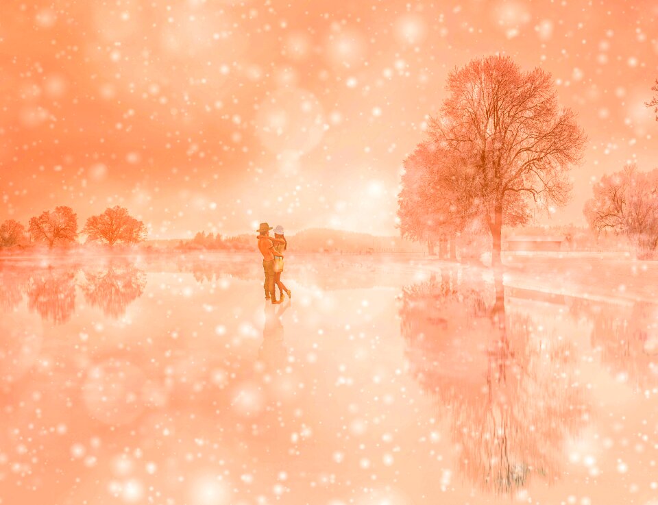 Love ice lake