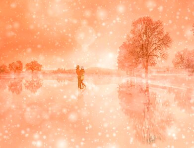 Love ice lake
