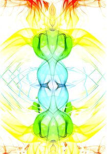 Smoke background transparent pattern