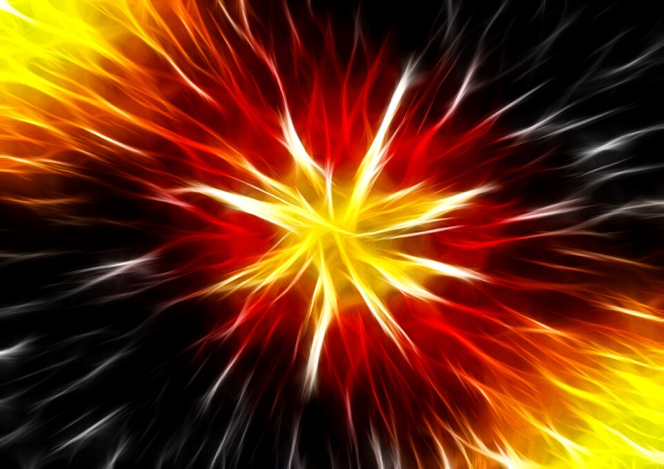 Explosive line rays