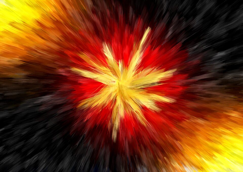 Explosive line rays