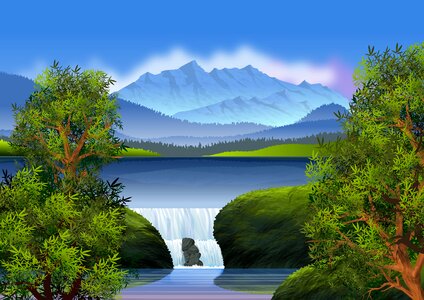 Rio sky mountains