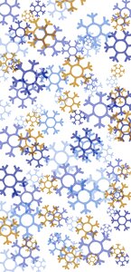 Pattern background snow