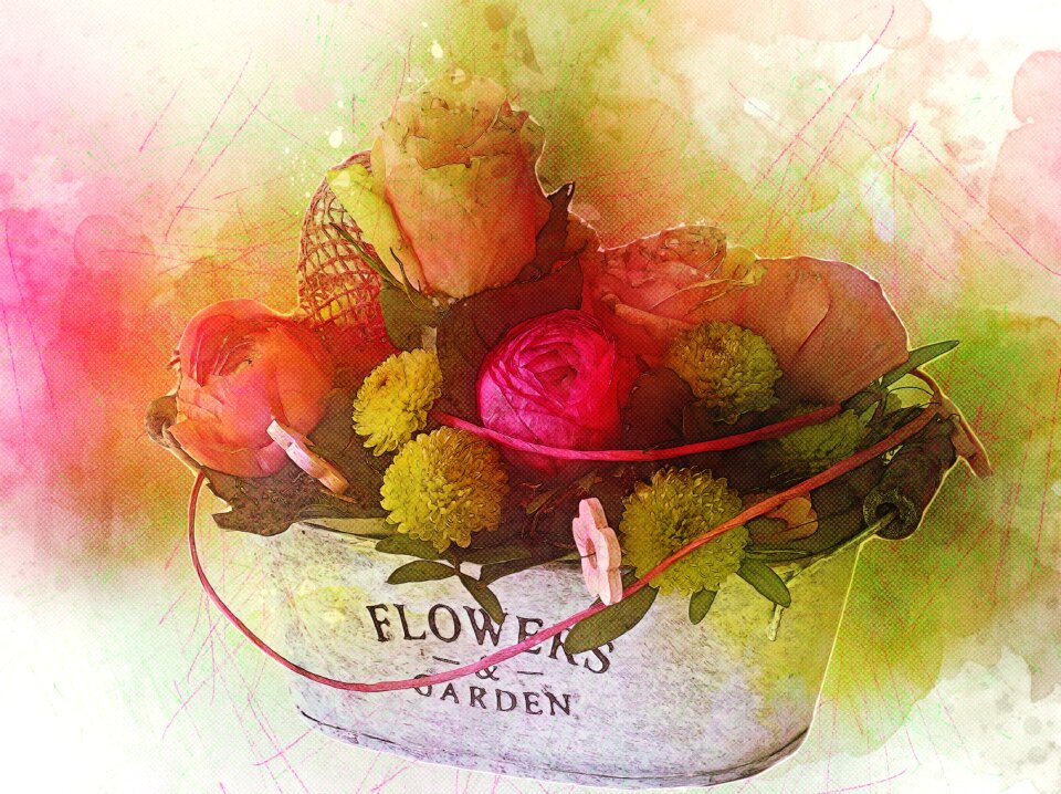 Love romance bloom