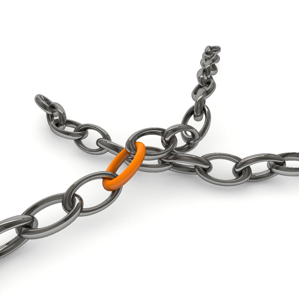 Characters 3d chains