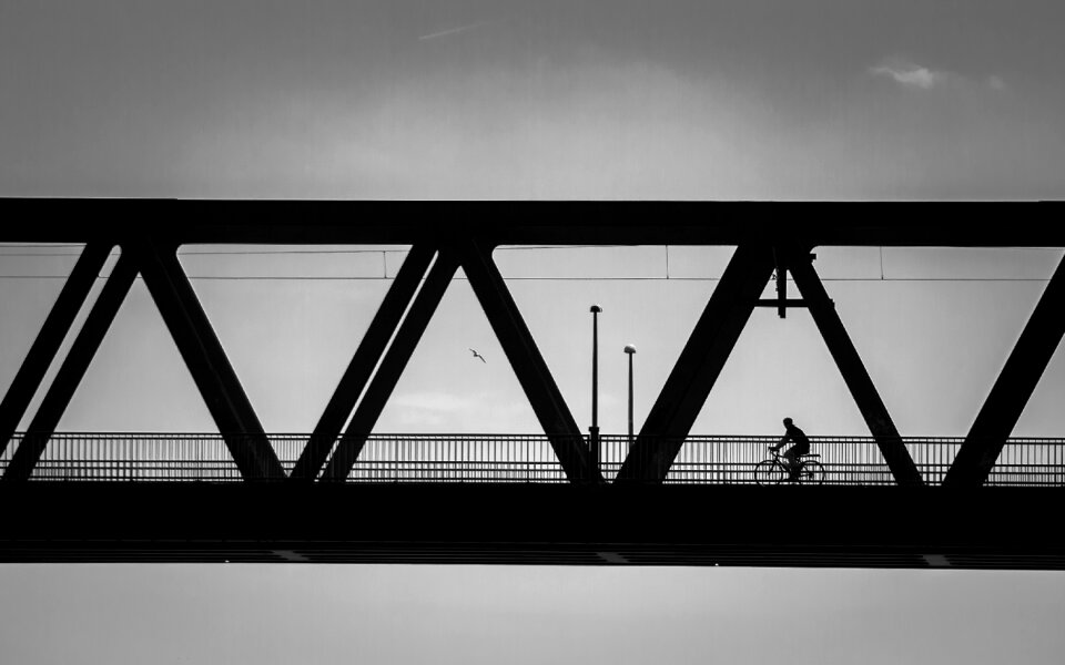 Silhouette danube budapest