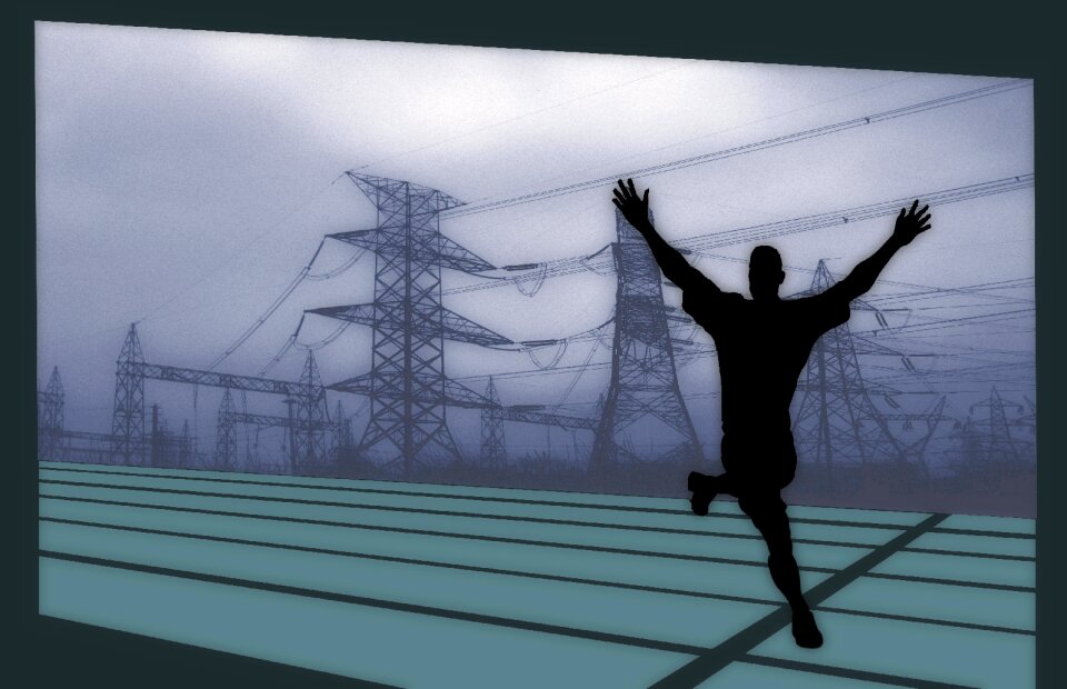 Person silhouette current