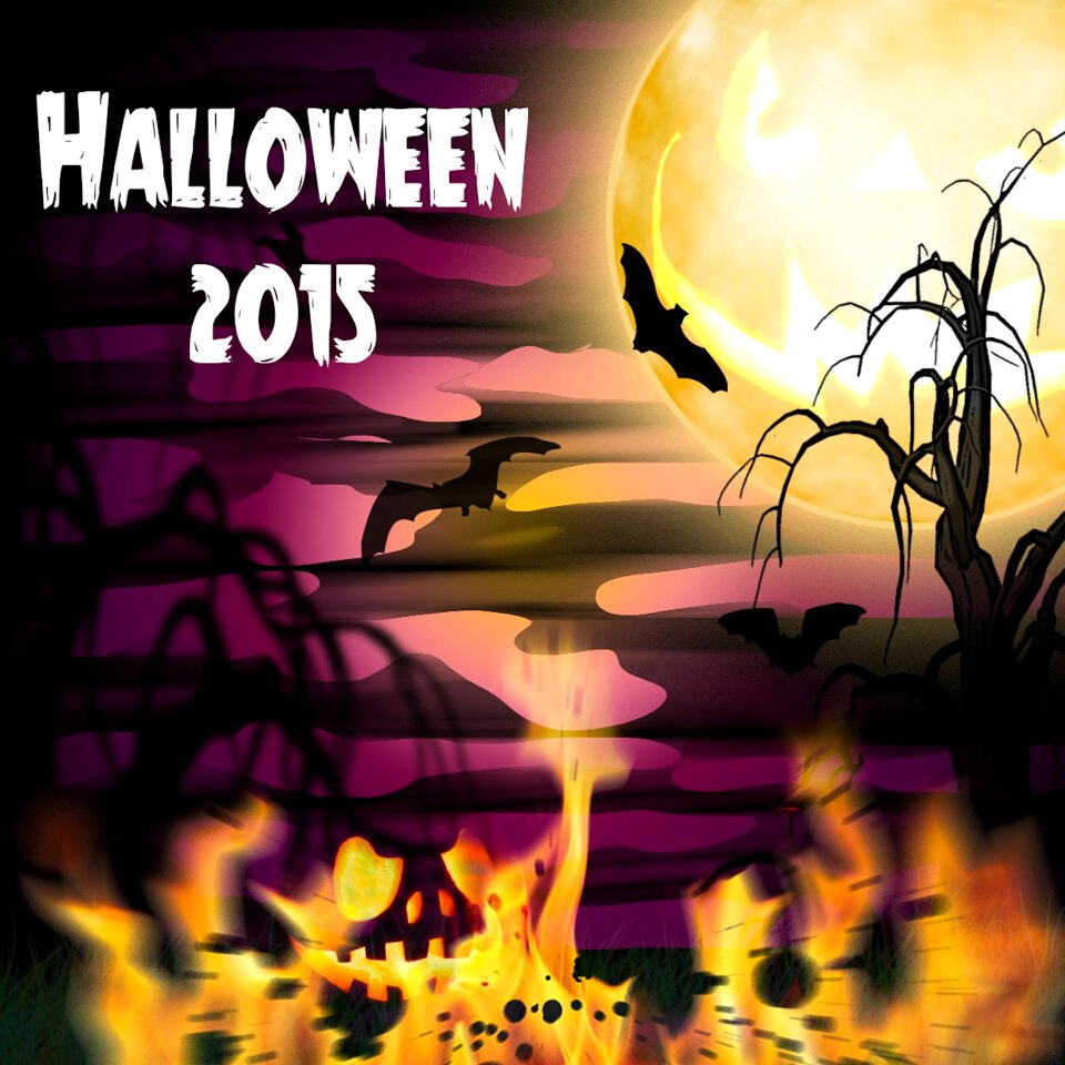 Pumpkin horror Free illustrations