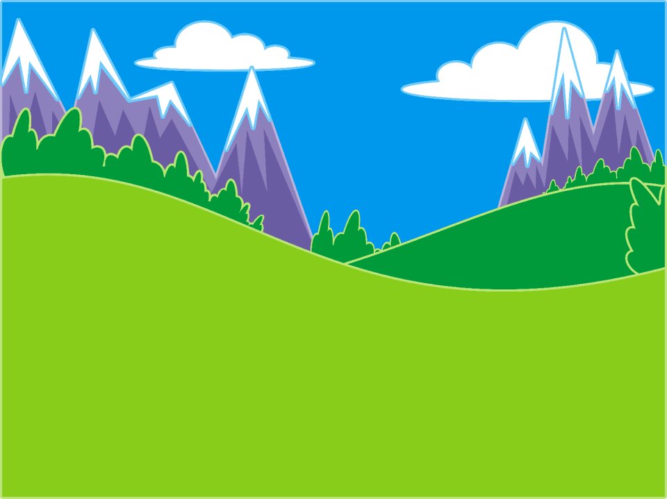 Green hills meadow