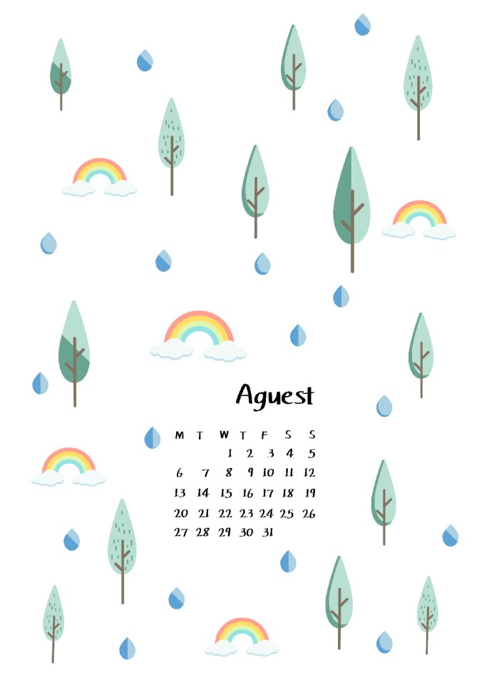 Calendar small fresh Free illustrations