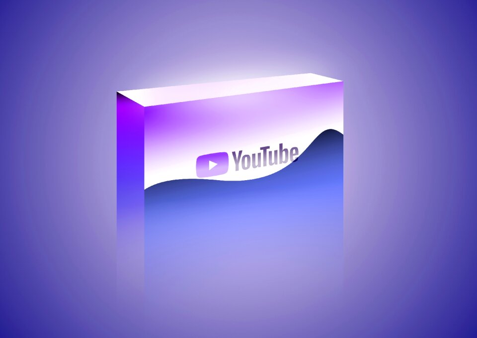 Subscribe glow metal box