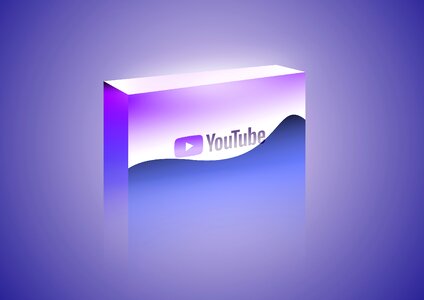 Subscribe glow metal box