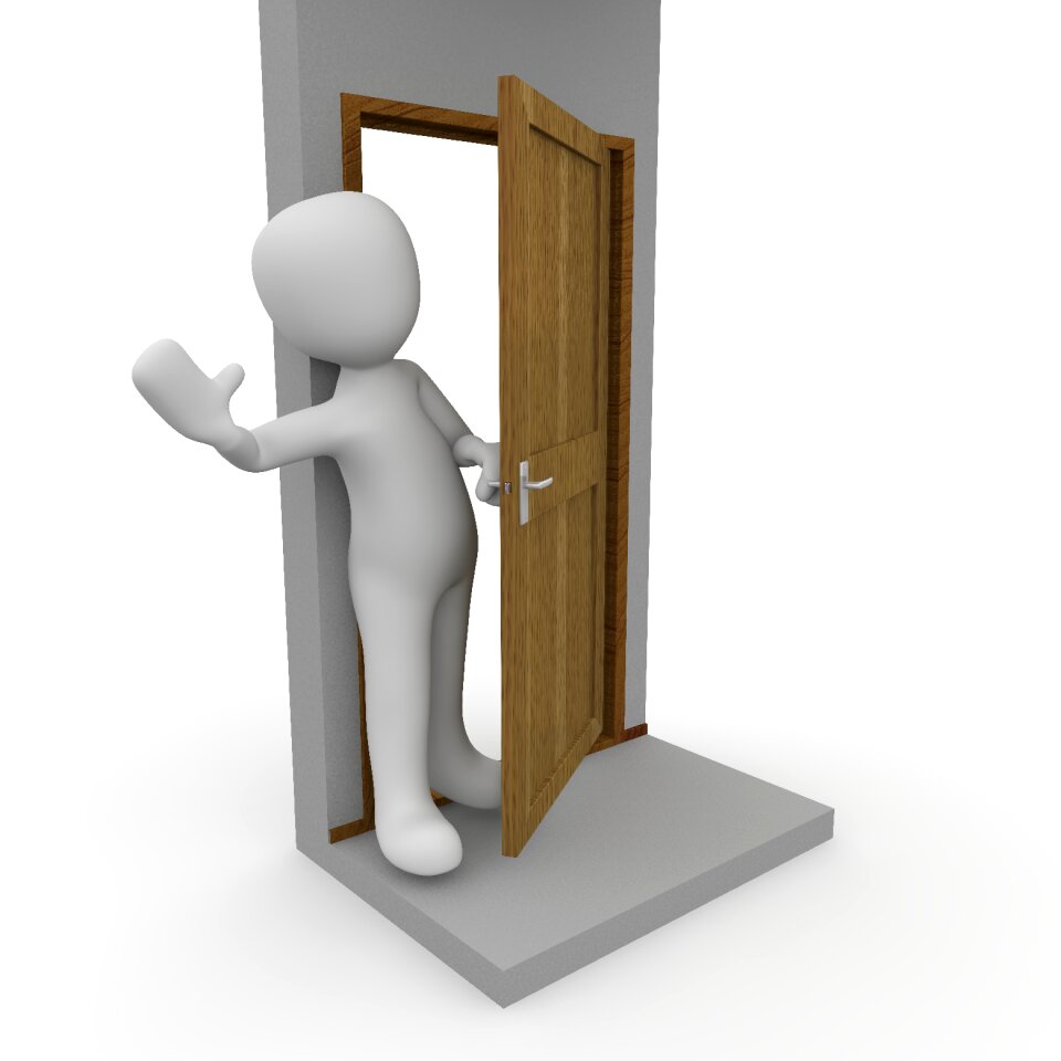 Blocked front door input range