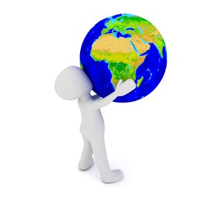 Planet environment symbol