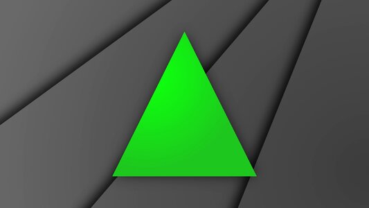 Gray green shadow