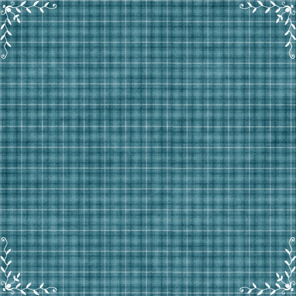Gingham rustic retro