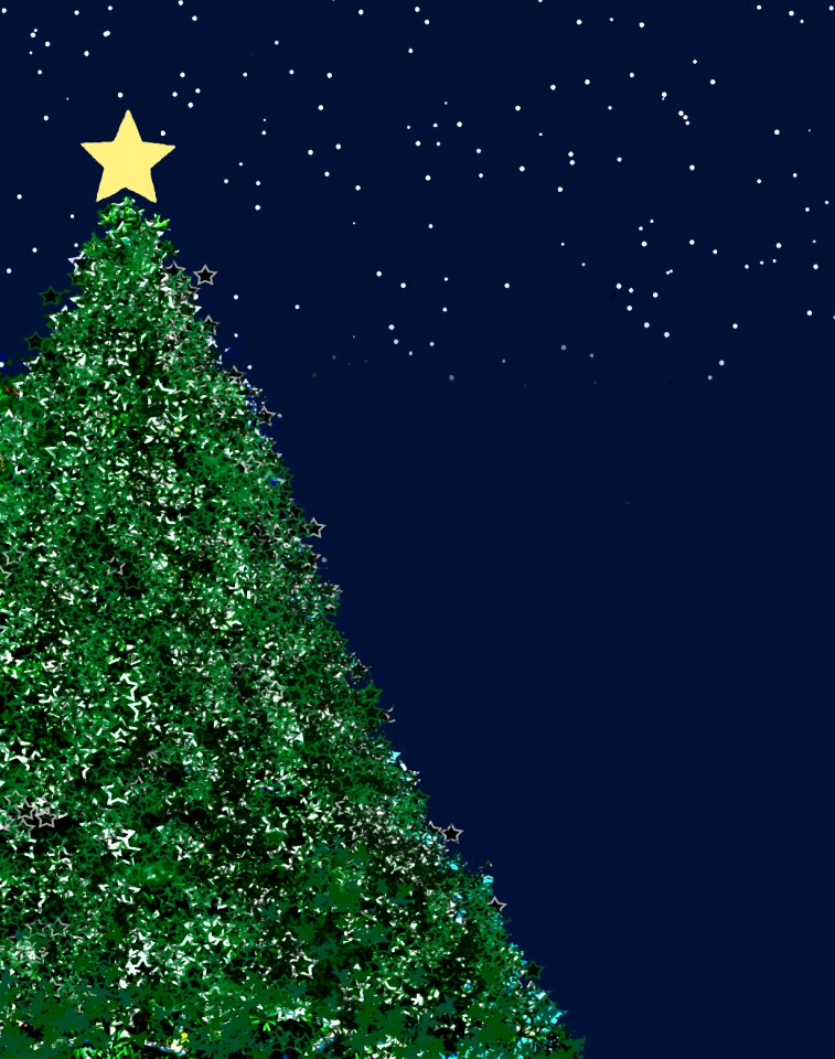 Background structure blue
