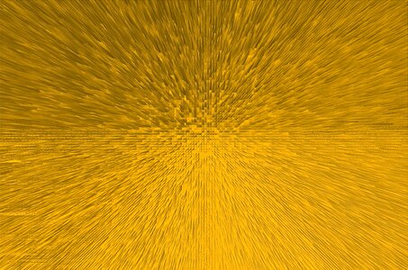 3d abstraction yellow