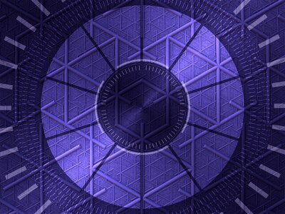 Futuristic creative internet