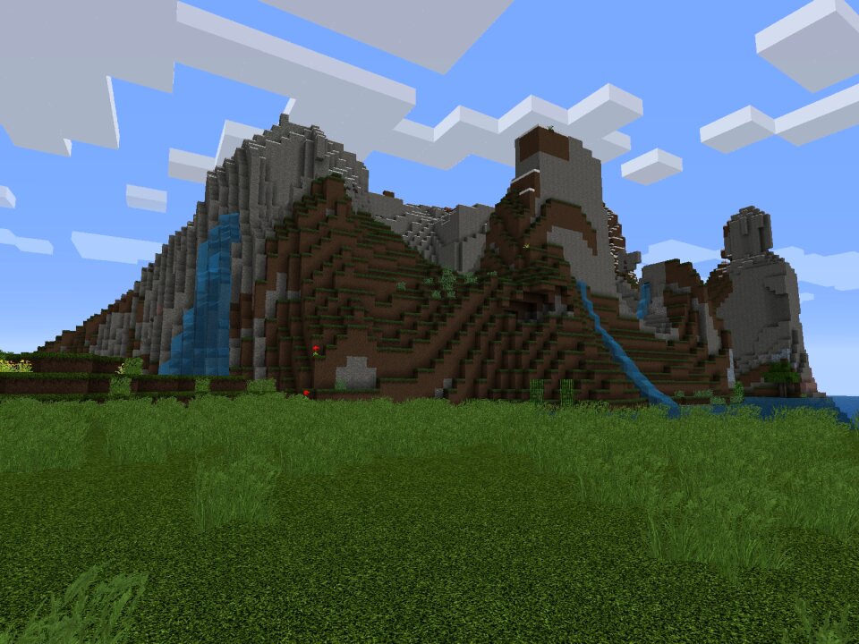 Mountains mountain sky