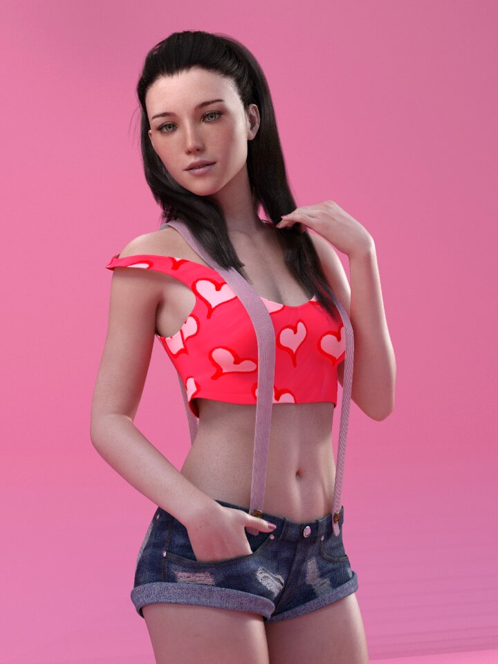 Portrait young sexy