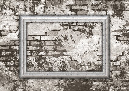 Plaster old brittle