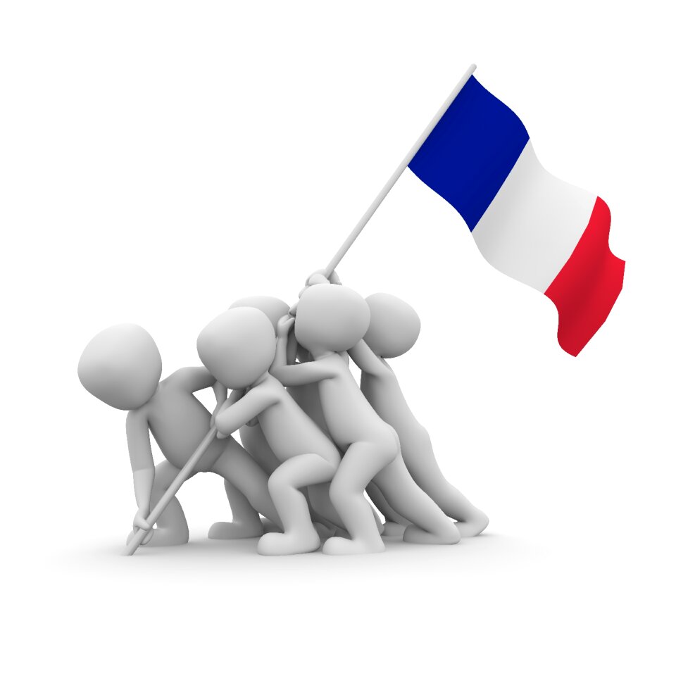 Patriotism france Free illustrations
