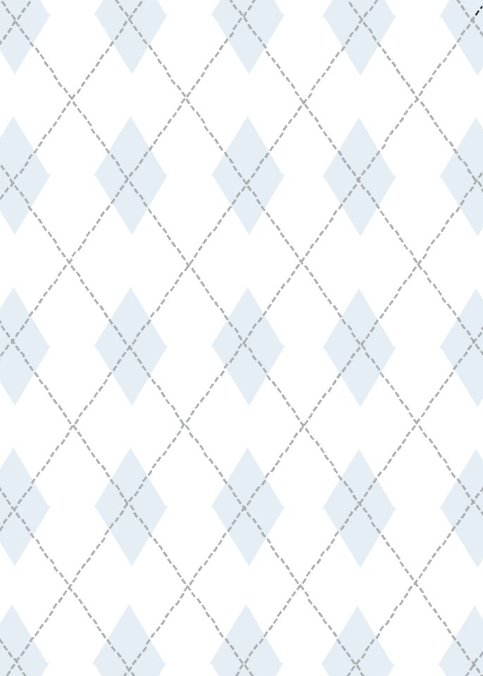 Design geometric rhombus
