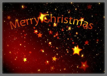 Background advent starry sky