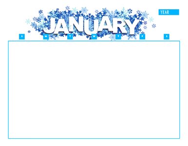 Month calendar template templates