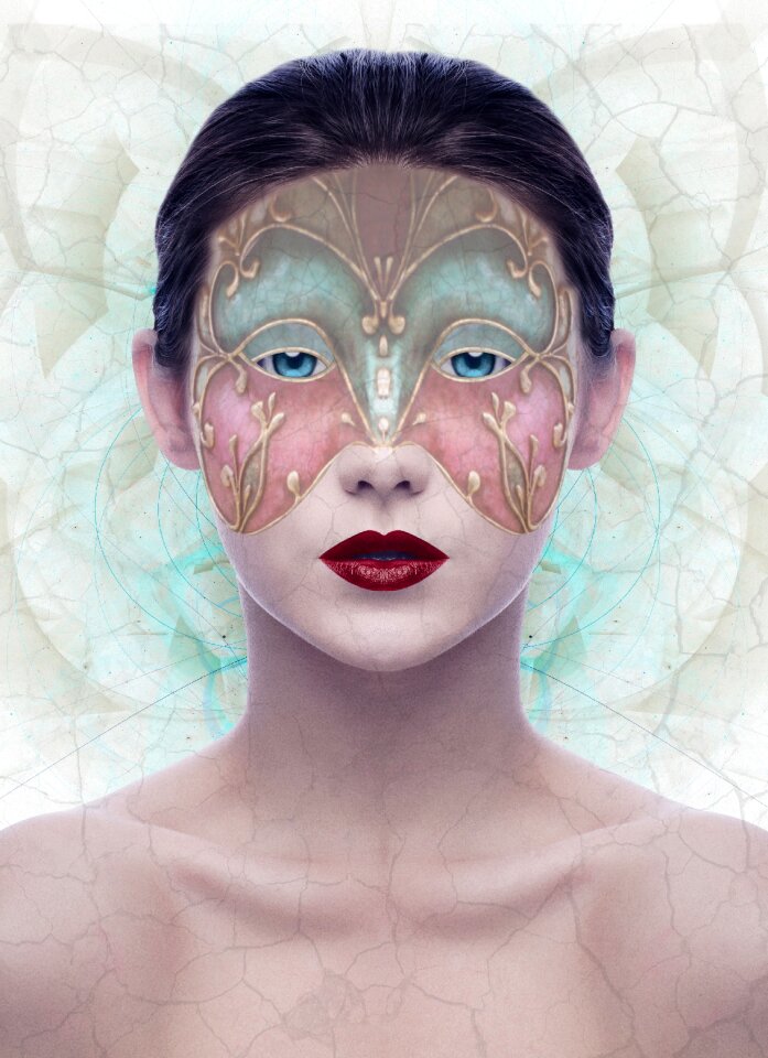 Mask masked ornate