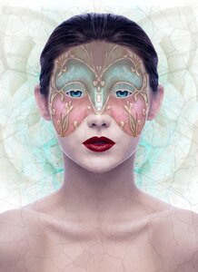 Mask masked ornate