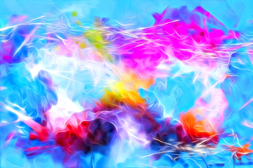 Colorful watercolor vintage
