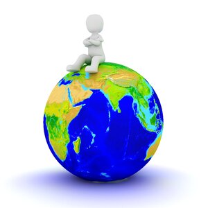 Planet environment symbol